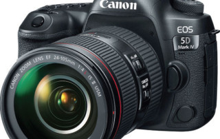 Canon EOS 5D Mark IV DSLR camera