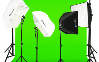 Lusana Studio GLC212 Soft Box Umbrella Photography Kit